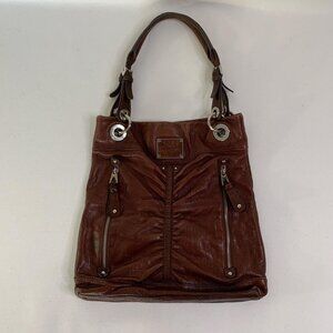 Timeless **B. Makowsky** brown leather